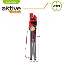 AKTIVE - Chaise De Camping XL Avec Porte-Gobelet -Plein Air Sports Magasin aktive chaise de camping xl avec porte gobelet 6