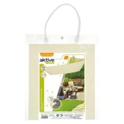 Aktive Garden Uv50 Store Rectangulaire Crème Store D'ombrage -Plein Air Sports Magasin aktive garden uv50 store rectangulaire creme store dombrage 3