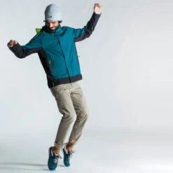 Tribord Blouson De Voile - Veste De Pluie Sailing 500 Homme Pétrole Jaune -Plein Air Sports Magasin blouson de voile veste de pluie sailing 500 homme petrole jaune 4