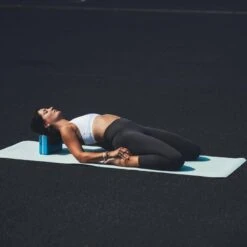 Tunturi Brique Yoga Bicolore Orange / Noir -Plein Air Sports Magasin brique yoga bicolore orange noir 2