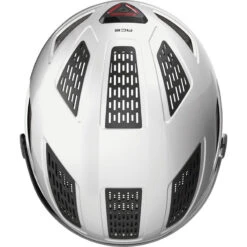 Abus Casque Vélo Hyban 2.0 Ace Blanc Polaire L 56-61 Cm -Plein Air Sports Magasin casque velo hyban 20 ace blanc polaire l 56 61 cm 4
