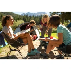 Quechua CHAISE BASSE PLIANTE DE CAMPING MH500 GRIS -Plein Air Sports Magasin chaise basse pliante de camping mh500 gris 6