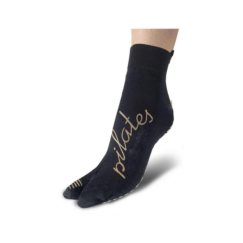 Chaussettes Pilates 1 Finger Adultes Fitness Antidérapantes Antibactérien Or 1 Chaussettes Pilates 1 Finger Adultes Fitness Antidérapantes Antibactérien Or