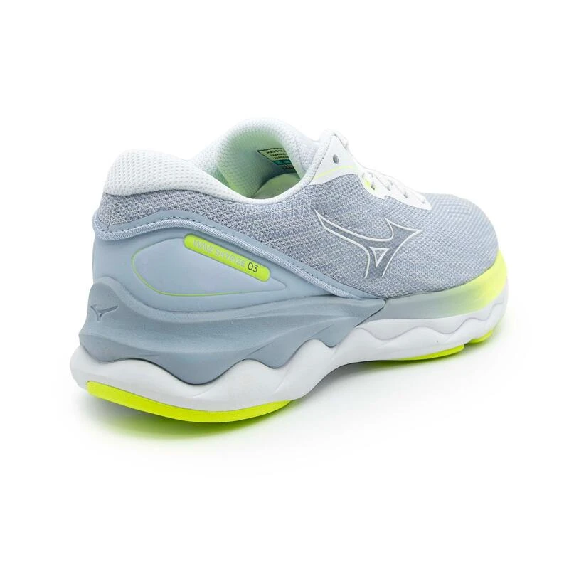 Chaussures De Sport Mizuno Wave Skyrise Gris Femme 4 Chaussures De Sport Mizuno Wave Skyrise Gris Femme – Image 4