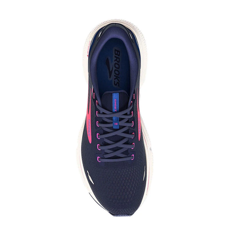 Chaussures Running Femme - Brooks Ghost 15 Bleu Rose 5 Chaussures Running Femme - Brooks Ghost 15 Bleu Rose – Image 5
