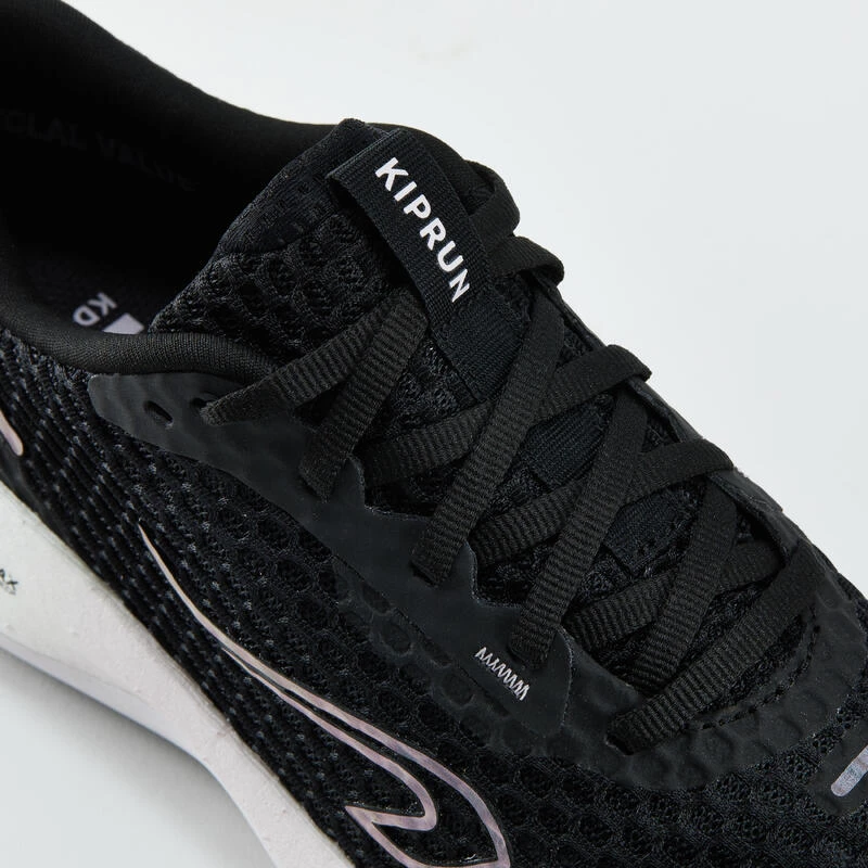 Chaussures Running Femme - KIPRUN KD500 2 Noir Mauve 6 Chaussures Running Femme - KIPRUN KD500 2 Noir Mauve – Image 6