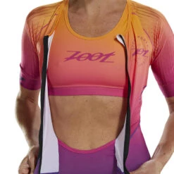 ZOOT Combinaison De Triathlon Coucher De Soleil En Costume De Course De -Plein Air Sports Magasin combinaison de triathlon coucher de soleil en costume de course de 2