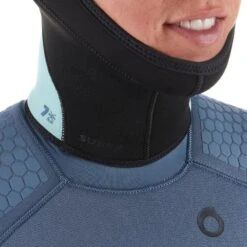Combinaison Plongée Semi-étanche Femme Néoprène 7mm - Bleu Gris -Plein Air Sports Magasin combinaison plongee semi etanche femme neoprene 7mm bleu gris 5