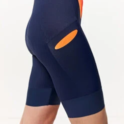 COMBINAISON TRIFONCTION LD TRIATHLON FEMME NAVY ORANGE -Plein Air Sports Magasin combinaison trifonction ld triathlon femme navy orange 4