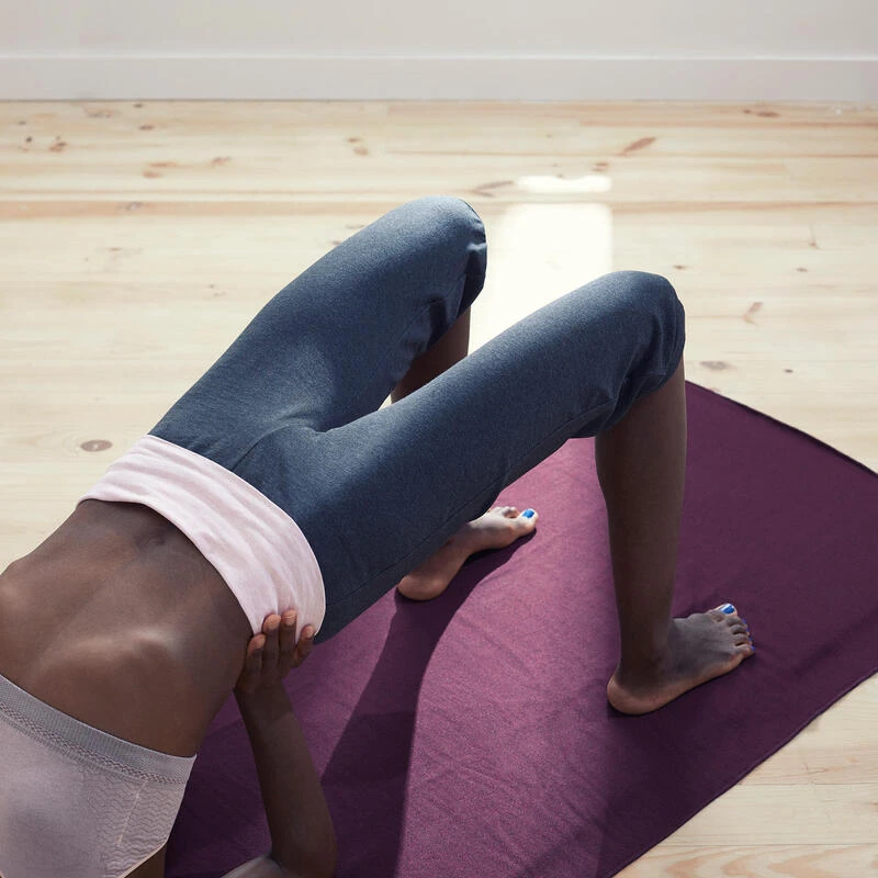 CORSAIRE COTON YOGA FEMME GRIS / ROSE 3 CORSAIRE COTON YOGA FEMME GRIS / ROSE – Image 3