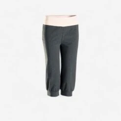 CORSAIRE COTON YOGA FEMME GRIS / ROSE