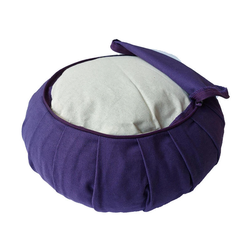 Coussin De Méditation Zafu Violet 2 Coussin De Méditation Zafu Violet – Image 2