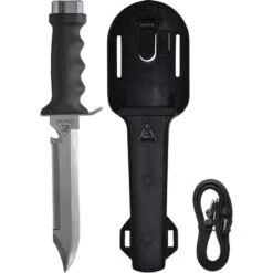Couteau De Plongée Cressi ORCA KNIFE -Plein Air Sports Magasin couteau de plongee cressi orca knife 4