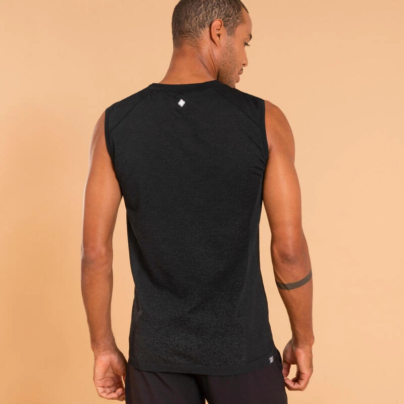 DEBARDEUR SEAMLESS-SANS COUTURES YOGA DYNAMIQUES HOMME NOIR 2 DEBARDEUR SEAMLESS-SANS COUTURES YOGA DYNAMIQUES HOMME NOIR – Image 2