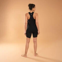 DÉBARDEUR YOGA COTON IMPRIMÉ NOIR 9 DÉBARDEUR YOGA COTON IMPRIMÉ NOIR -Plein Air Sports Magasin debardeur yoga coton imprime noir 4