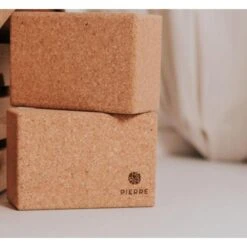 Deux XL Briques De Yoga - Liège Naturel - 22,7cm X 15cm X 10cm -Plein Air Sports Magasin deux xl briques de yoga liege naturel 227cm x 15cm x 10cm 2