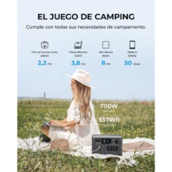 Plein Air Sports Magasin -Plein Air Sports Magasin generateur solaire bluetti eb55 avec panneau solaire pv120s pour camping 1