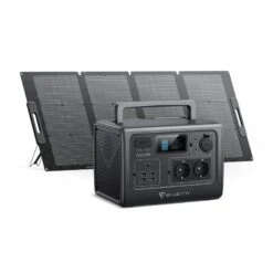 Plein Air Sports Magasin 9 Générateur Solaire BLUETTI EB55 Avec Panneau Solaire PV120S Pour Camping