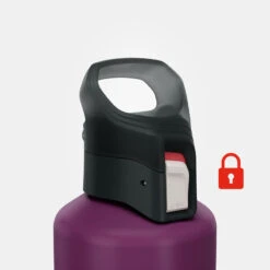 Quechua Gourde Alu 1L Avec Bouchon à Ouverture Rapide Pour La Randonnée - Violet 13 Quechua Gourde Alu 1L Avec Bouchon à Ouverture Rapide Pour La Randonnée - Violet -Plein Air Sports Magasin gourde alu 1l avec bouchon a ouverture rapide pour la randonnee violet 3