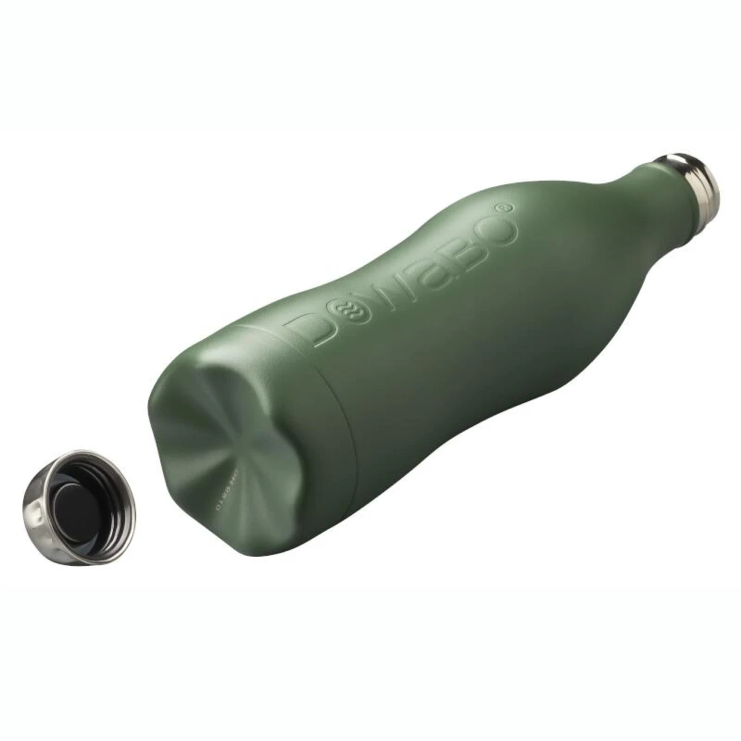 Gourde Earth Collection Simple Paroi Olive - 1200 Ml - Vert 2 Gourde Earth Collection Simple Paroi Olive - 1200 Ml - Vert â Image 2