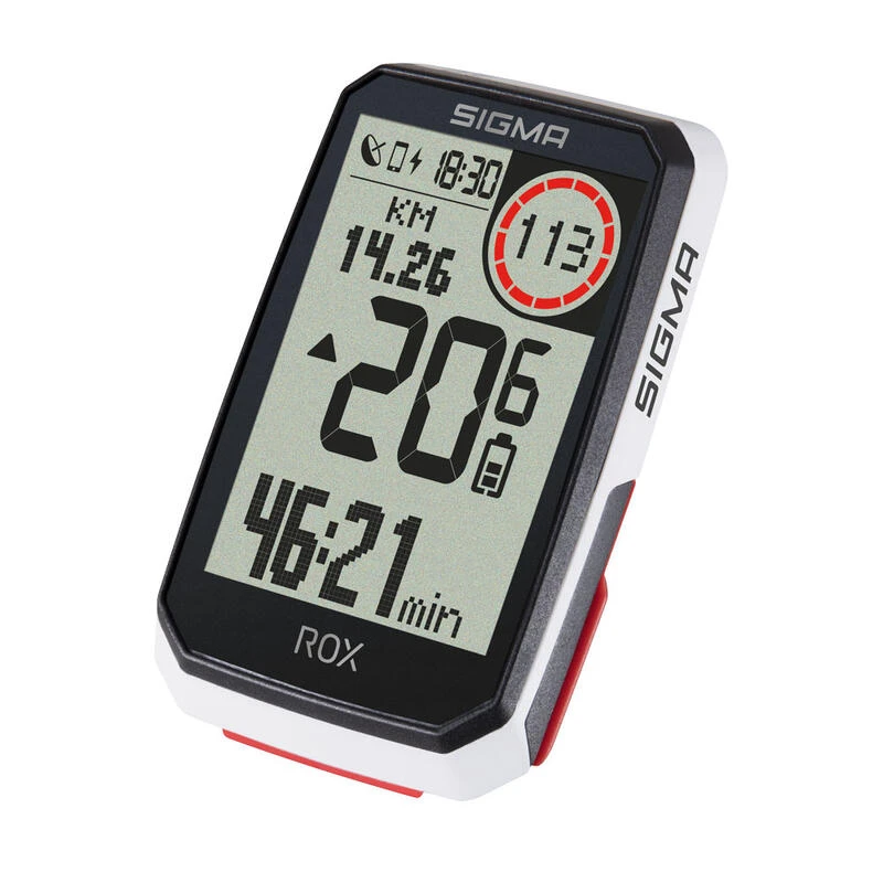 SIGMA SPORT GPS Ordinateur De Vélo ROX 4.0 GPS HR Set 1 SIGMA SPORT GPS Ordinateur De Vélo ROX 4.0 GPS HR Set