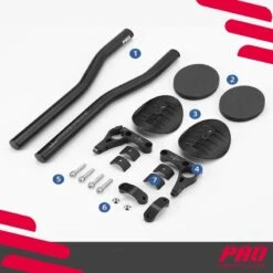 Guidon Inclinable Triathlon Ø31.1/32.5 - Noir Vélo De Route -Plein Air Sports Magasin guidon inclinable triathlon o311325 noir velo de route 6