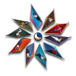 TICKET TO THE MOON Hamac Original Orange/ Gris Foncé 7 TICKET TO THE MOON Hamac Original Orange/ Gris Foncé -Plein Air Sports Magasin hamac original orange gris fonce 3