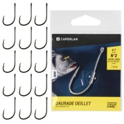 Hameçon à Oeillet HOOK DAURADE EYE Pêche En Mer 10 Hameçon à Oeillet HOOK DAURADE EYE Pêche En Mer -Plein Air Sports Magasin hamecon a oeillet hook daurade eye peche en mer 2