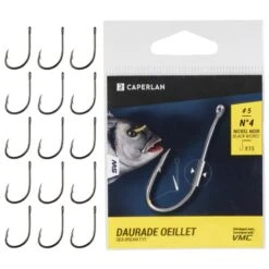 Hameçon à Oeillet HOOK DAURADE EYE Pêche En Mer 12 Hameçon à Oeillet HOOK DAURADE EYE Pêche En Mer -Plein Air Sports Magasin hamecon a oeillet hook daurade eye peche en mer 4