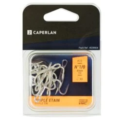 Hameçon TRIPLE TIN Pêche En Mer 8 Hameçon TRIPLE TIN Pêche En Mer -Plein Air Sports Magasin hamecon triple tin peche en mer 2