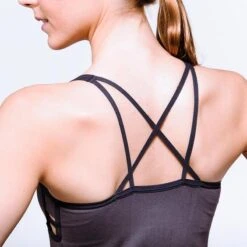 Haut De Yoga Sans Couture Bambou Soutien Intégré - T-shirt Yoga Anti Humidité -Plein Air Sports Magasin haut de yoga sans couture bambou soutien integre t shirt yoga anti humidite 2