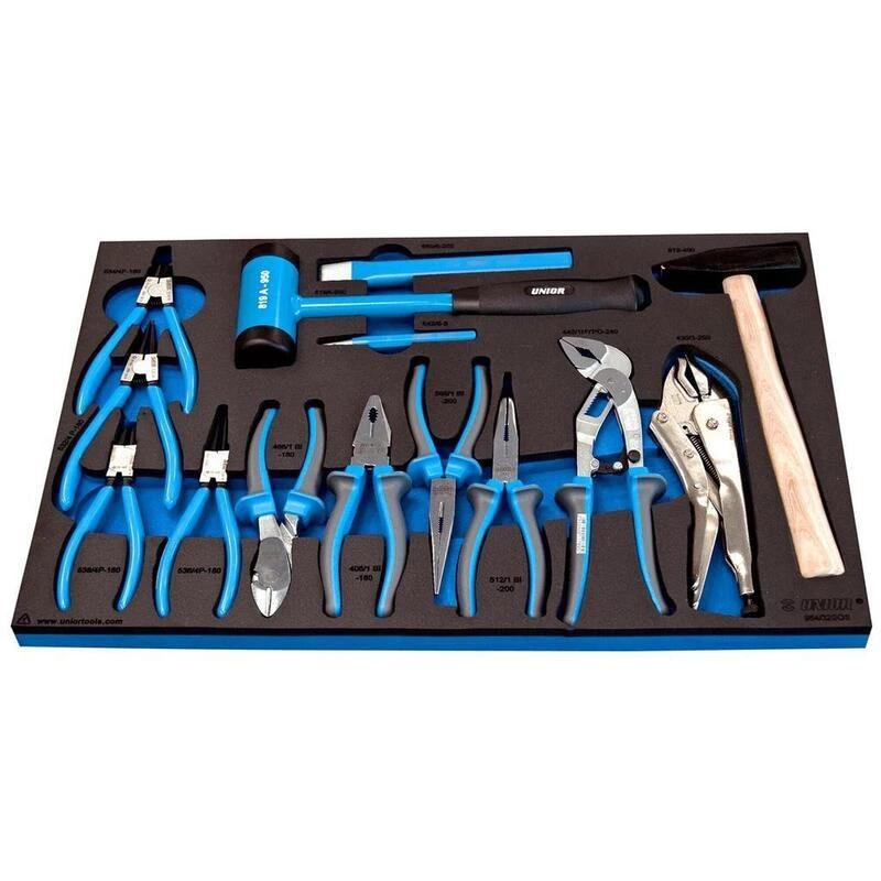 Unior Jeu De Pinces Et Marteaux - 14 Pcs - 5.3 Kg - 3/3 1 Unior Jeu De Pinces Et Marteaux - 14 Pcs - 5.3 Kg - 3/3