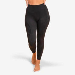 LEGGING 7/8 YOGA DYN SANS COUTURE NOIR -Plein Air Sports Magasin legging 78 yoga dyn sans couture noir 2
