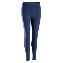 LEGGING COTON YOGA FEMME MARINE -Plein Air Sports Magasin legging coton yoga femme marine 9