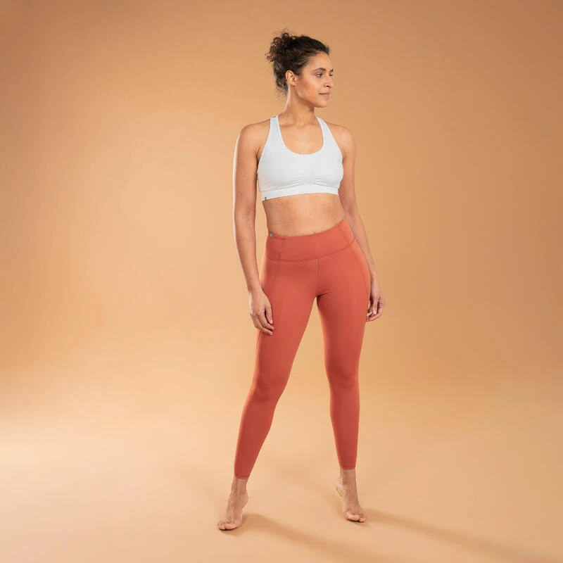 LEGGING YOGA DYNAMIQUE GALBANT MARRON 2 LEGGING YOGA DYNAMIQUE GALBANT MARRON – Image 2