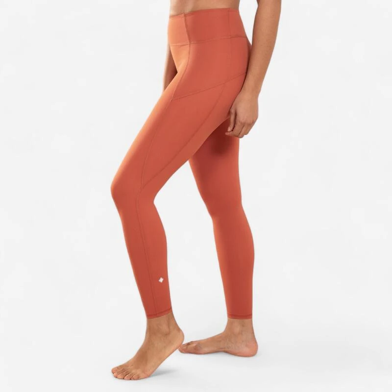 LEGGING YOGA DYNAMIQUE GALBANT MARRON 1 LEGGING YOGA DYNAMIQUE GALBANT MARRON