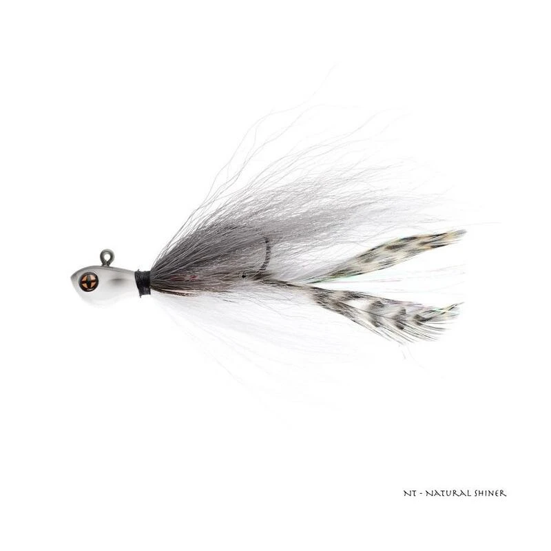 Leurre Sakura R Jig Bucktail 14g (NT - Natural Shiner) 1 Leurre Sakura R Jig Bucktail 14g (NT - Natural Shiner)