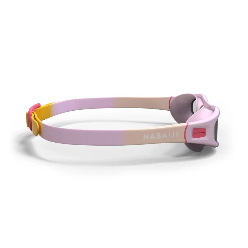 Lunettes De Natation 100 Soft - Taille S - Verres Clairs - Mauve Rose Corail 3 Lunettes De Natation 100 Soft - Taille S - Verres Clairs - Mauve Rose Corail – Image 3