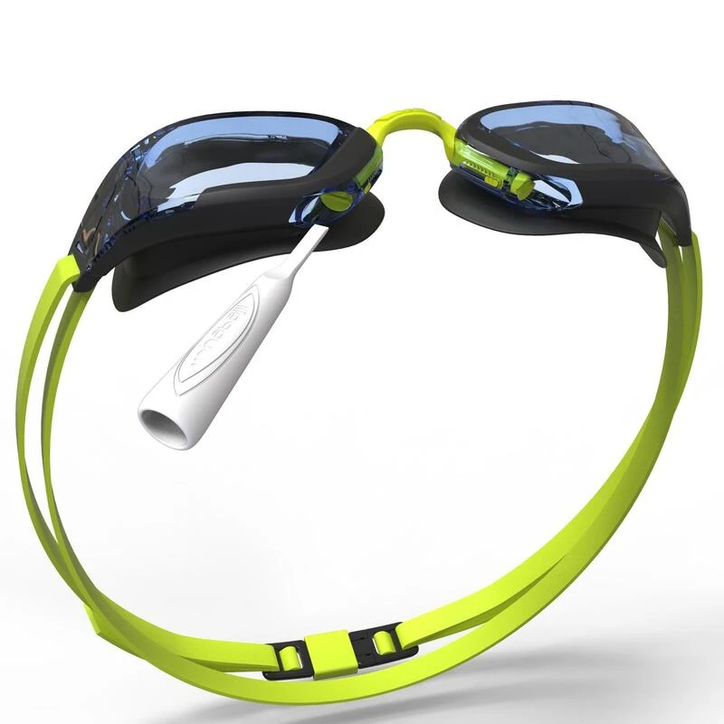 LUNETTES DE NATATION 900 B-FAST NOIR VERT VERRES CLAIRS 8 LUNETTES DE NATATION 900 B-FAST NOIR VERT VERRES CLAIRS â Image 8