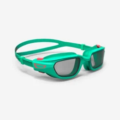 Lunettes De Natation Enfants Verres Clairs SPIRIT Vert Rose