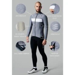 Maillot Vélo Route Hiver Homme - Imperméable & Coupe-vent – Vêtements Vélo -Plein Air Sports Magasin maillot velo route hiver homme impermeable and coupe vent vetements velo 5