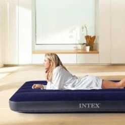 Matelas Gonflable - Intex Classic Downy -1 Personne - 76x191x25 Cm (BxLxH) 12 Matelas Gonflable - Intex Classic Downy -1 Personne - 76x191x25 Cm (BxLxH) -Plein Air Sports Magasin matelas gonflable intex classic downy 1 personne 76x191x25 cm bxlxh 5