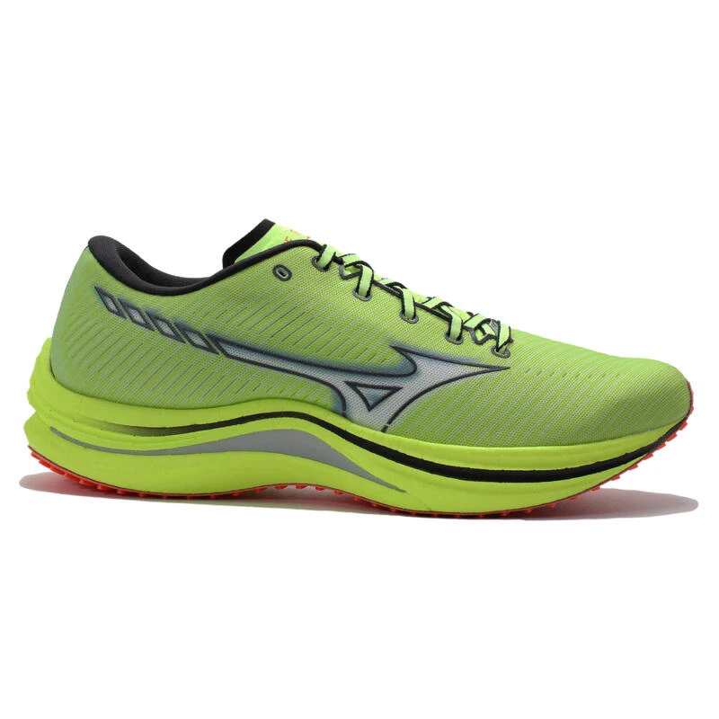 Mizuno Wave Rebellion, Homme, Course ? Pied, Chaussures De Running, Vert 1 Mizuno Wave Rebellion, Homme, Course ? Pied, Chaussures De Running, Vert