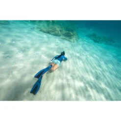 Palmes Plongée - FF 500 Soft Noir Bleu -Plein Air Sports Magasin palmes plongee ff 500 soft noir bleu 6