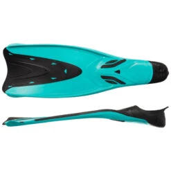 Palmes Plongée - FF 500 Soft Turquoise Fluo -Plein Air Sports Magasin palmes plongee ff 500 soft turquoise fluo 3