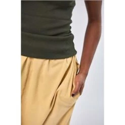 Pantalon Sarouel Pour Le Yoga - Beige -Plein Air Sports Magasin pantalon sarouel pour le yoga beige 2