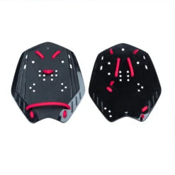 PLAQUETTES DE NATATION 900 XL NOIR ROUGE