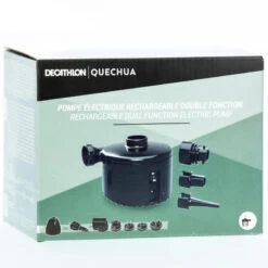 Quechua POMPE ÉLECTRIQUE COMPACTE POUR LE CAMPING - RECHARGEABLE SUR SECTEUR -Plein Air Sports Magasin pompe electrique compacte pour le camping rechargeable sur secteur 4