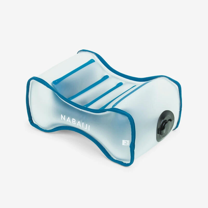 Pull Buoy Natation Compact Gonflable 500 Bleu 1 Pull Buoy Natation Compact Gonflable 500 Bleu