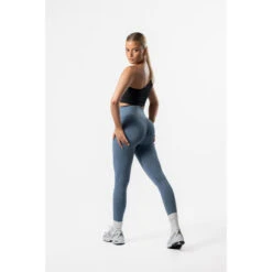 Reform Legging Scrunch Sans Couture - Bleu Denim -Plein Air Sports Magasin reform legging scrunch sans couture bleu denim 3
